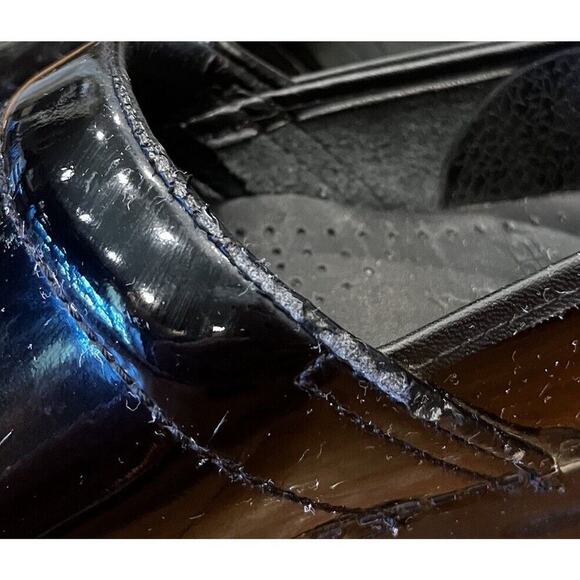 Dansko Patent Leather Clog Shoes Size 37/7 Women’s Black Slip On - Picture 6 of 8